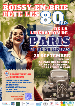 Roissy-en-Brie fête les 80 ans de la libération de Paris