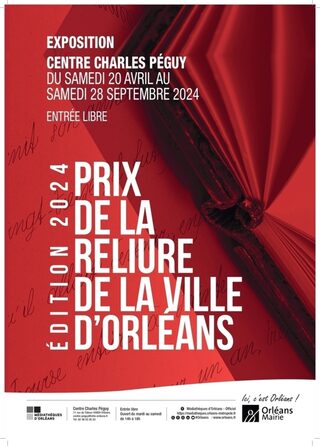 Exposition : Prix de la reliure de la ville d’Orléans 2024