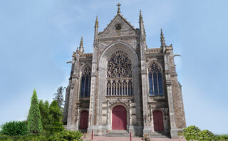 Église de Saint-Julien, la chapelle Sainte-Anne et les fontaines