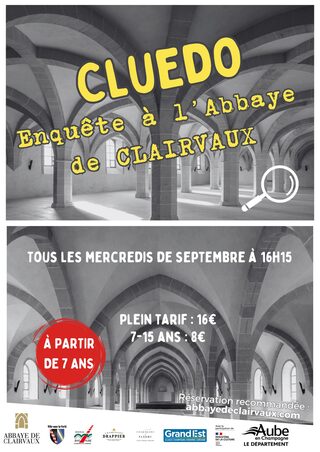 Cluedo : Enquête à l'Abbaye de Clairvaux