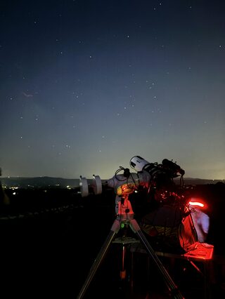 Observation des étoiles au Château Gassier