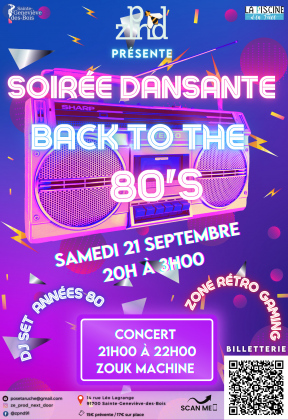 Soirée dansante années 80 avec Guest by Zpnd à La Piscine d'en Face