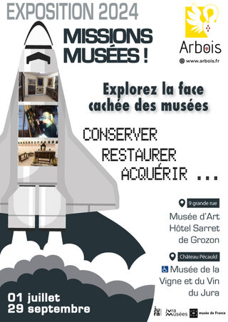 Exposition temporaire « Missions musées ! Conserver, restaurer, acquérir » au mu