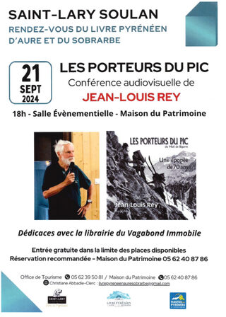 Conférence : « Les Porteurs du Pic »