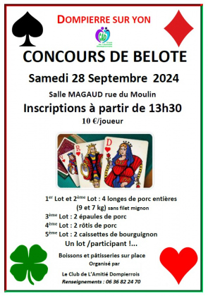 Concours de Belote