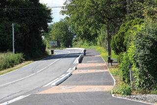 Corps-Nuds / découverte de la nouvelle piste cyclable