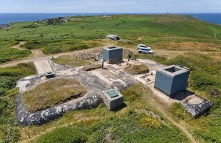 Visite guidée de l'ancienne station radar allemande de la seconde guerre mondial