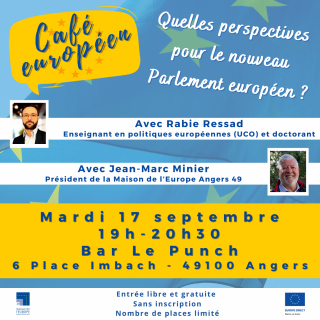 Café européen Quelles perspectives pour le nouveau Parlement européen?