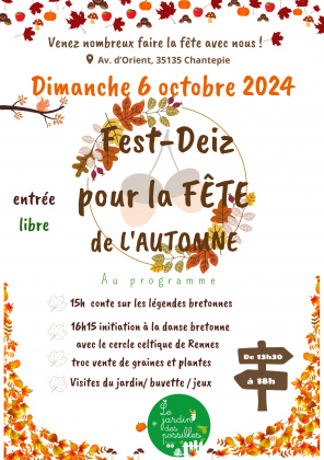 Fête de l'automne au jardin des possibles