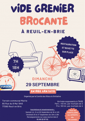 Brocante Vide grenier