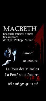 Macbeth d'après Philippe Nicaud