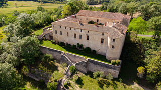 Visite du château de Malvignol et des jardins en terrasse d'époque Renaissance !