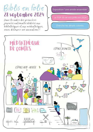 À LA DÉCOUVERTE DE LA VIE DE LA MÉDIATHÈQUE DE CONTES