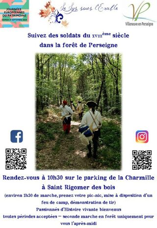 Marche historique à St Rigomer des bois