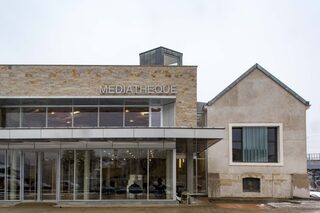 Inauguration de l'escalier lumineux