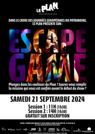 Un escape-game inédit au Plan !