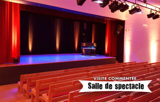 Visite commentée / Salle de spectacle & coulisses