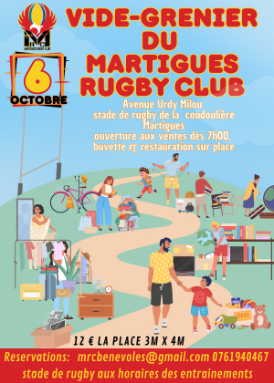 Vide Grenier du Martigues Rugby Club