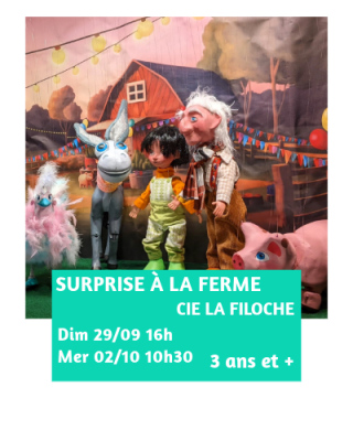 Surprise à la ferme - Spectacle à la Barraca Zem - Lille