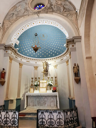 Visite de la chapelle Notre Dame de la Rose