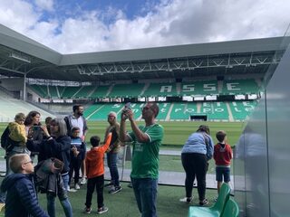 Visite audioguidée du Musée des Verts et visite guidée du Stade Geoffroy-Guichar