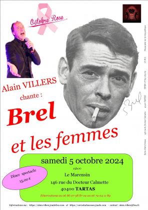 Alain VILLERS chante Brel et les femmes