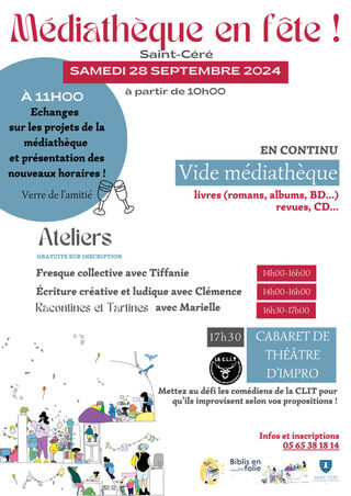 Fête de la médiathèque