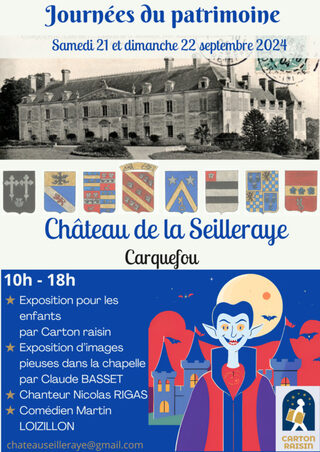 Expositions pour enfants et adultes au château de la Seilleraye