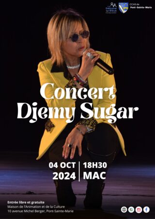 Djemy Sugar en concert