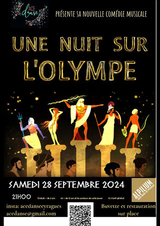 Comédie musicale : Une nuit sur l'Olympe