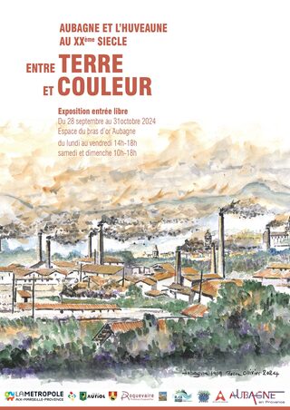 Exposition Aubagne et l'Huveaune au XXe : entre Terre et Couleur