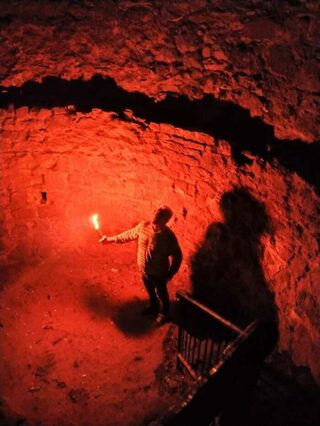 Visite guidée nocturne du château de Bricquebec