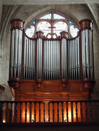 Visite de la tribune d'orgue de l’église Saint-Thibault de Joigny