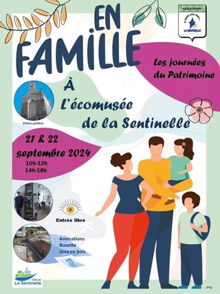 En famille à l'écomusée de La Sentinelle