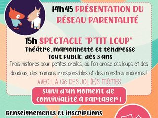 SPECTACLE FAMILIAL 'P'TIT LOUP'