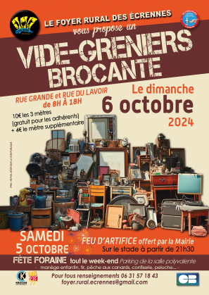 Vide-greniers/Brocante à Les Écrennes