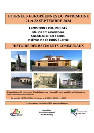 JOURNÉES EUROPÉENNES DU PATRIMOINE