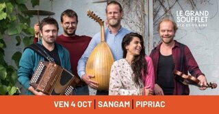 Le Grand soufflet : concert de Sangam