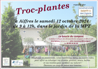 Troc plantes d'automne et boucle du compost