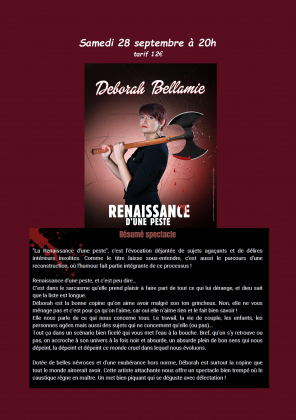 Renaissance d'une peste