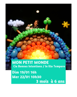 Mon petit monde - Spectacle à la Barraca Zem - Lille