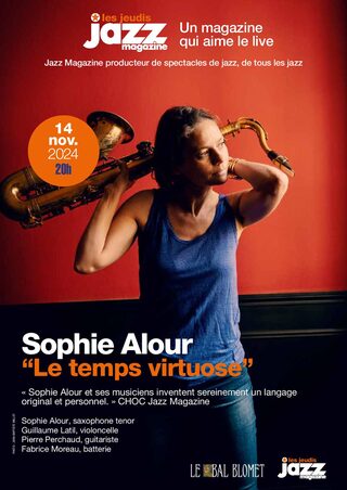 SOPHIE ALOUR – LES CONCERTS JAZZ MAGAZINE