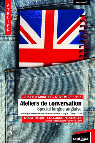 Atelier de conversation - Spécial langue anglaise