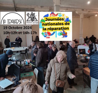 Repair-Café de La Traverse - le 19 Octobre 2024