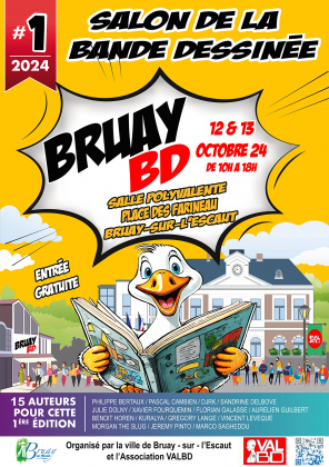 Bruay BD - 1er Salon de la Bande Dessinée de Bruay-sur-l'Escaut