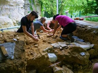 Visite croisée avec le centre d’études archéologiques