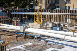 Visites commentée des travaux du parking Desmichels