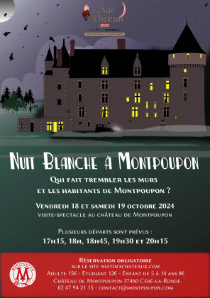 Nuit des Châteaux au Château de Montpoupon