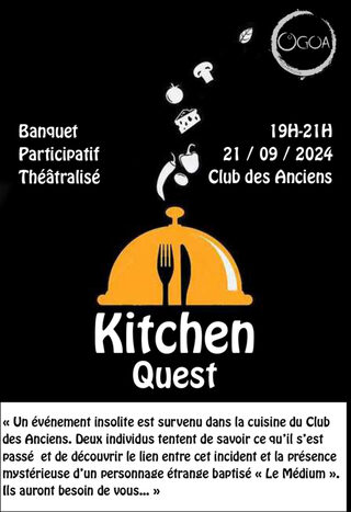 Kitchen Quest : Banquet participatif théâtralisé