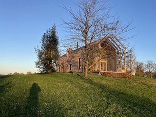 Visite commentée d'une maison en bois